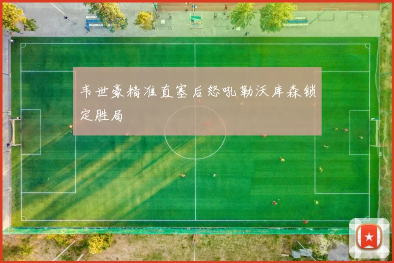韦世豪精准直塞后怒吼勒沃库森锁定胜局