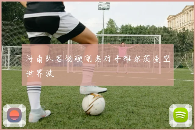 河南队客场硬刚老对手维尔茨凌空世界波