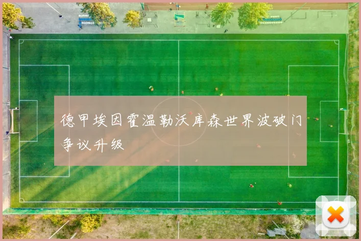 德甲埃因霍温勒沃库森世界波破门争议升级